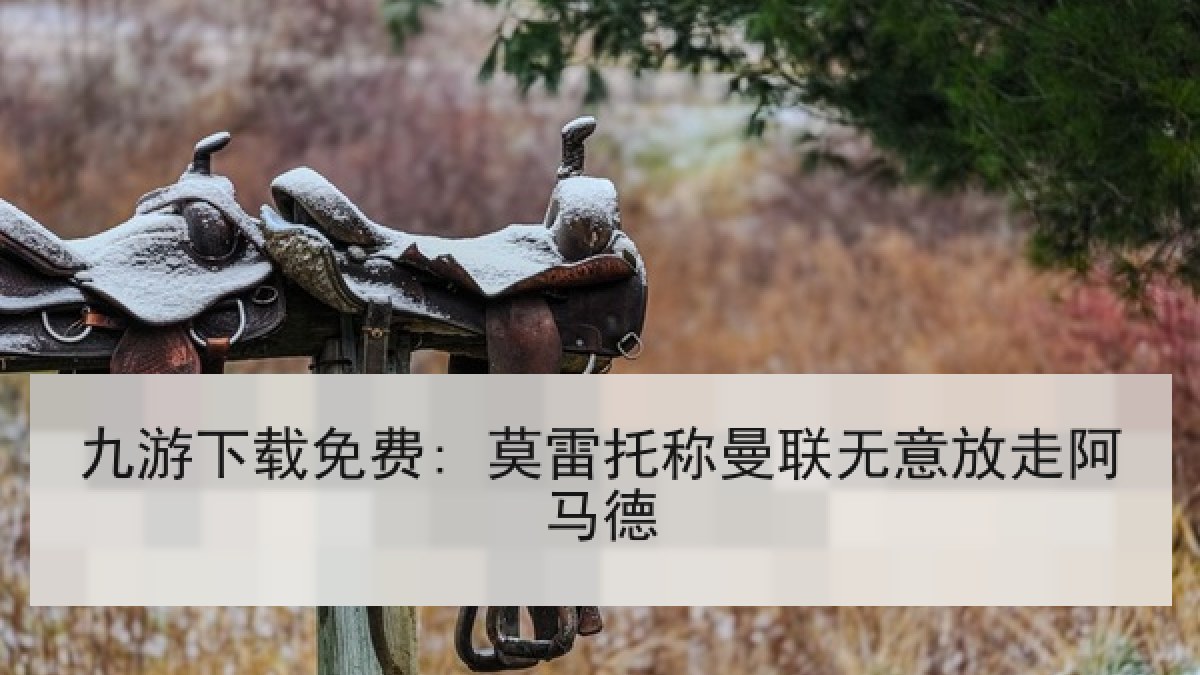 九游下载免费: 莫雷托称曼联无意放走阿马德